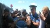 Policija je već intervenisala kako bi rastjerala građane koji su početkom avgusta protestovali zbog uništavanja oružja na Goliji, avgust 2010, Foto: Vijesti