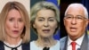 Ursula Von der Leyen - Germania (c), Antonio Costa - Portugalia (d) și Kaja Kallas - Estonia (d), ar urma să ocupe funcțiile de vârf ale UE.