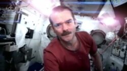 Astronaut Exits ISS With Music Video 