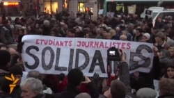 Thousands Hold Vigil In Paris For Shooting Victims