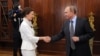 Анна Кузнецова и Владимир Путин 