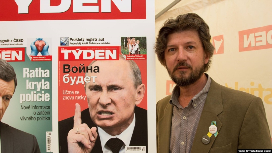 Росіянин Антон Літвін – активний учасник акцій у Празі на підтримку України