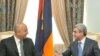Встреча президента Армении Сержа Саргсяна с председателем ПАСЕ Мевлютом Чавушоглу, Ереван, 12 мая 2010 г.