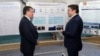 Предприниматель Ойбек Миралиев с президентом Шавкатом Мирзияевым. 