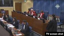 Iz sudnice tribunala tijekom suđenja Zdravku Tolimiru u Hagu, 7. septembar 2010