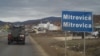 Tabla na ulazu u Mitrovicu