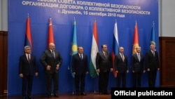 ՀԱՊԿ Դուշանբեի գագաթնաժողովի մասնակիցները, 15-ը սեպտեմբերի, 2015թ․