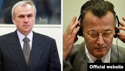 Jovica Stanišić i Franko Simatović u sudnici u Hagu